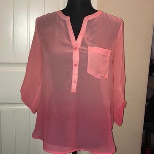 Pink blouse